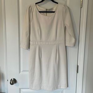 Banana Republic Factory winter white dress